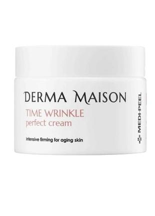 Разглаживающий крем против морщин medi-peel derma maison time wrinkle perfect cream