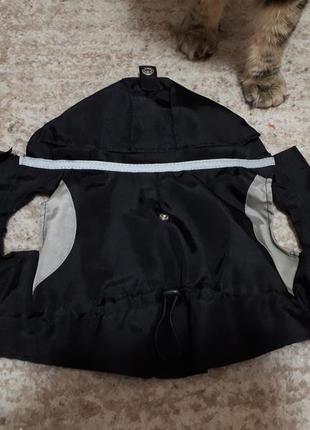 Куртка для маленьких песиків собачок костюмчик капюшоном безрукавка костюм
