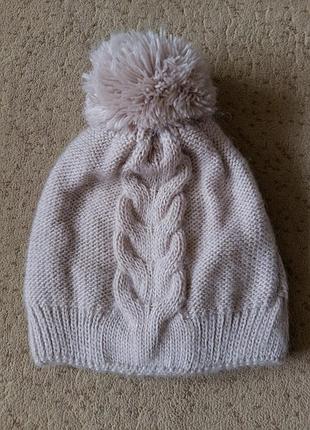 Шапка двойная теплая