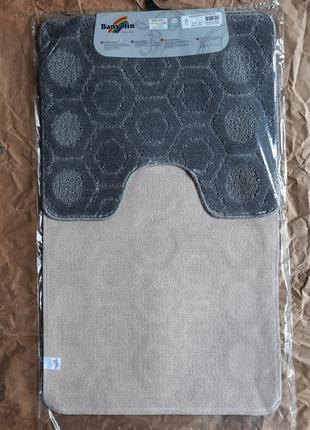 Набір килим 50х80 та килимок з вирізом 50х40,виробництво туреччина 2