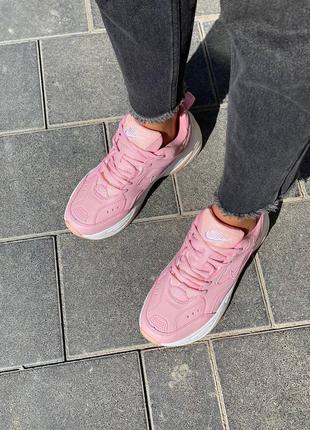 Nike m2k tekno pink 🔺 женские кроссовки найк м2к текно розовые4 фото
