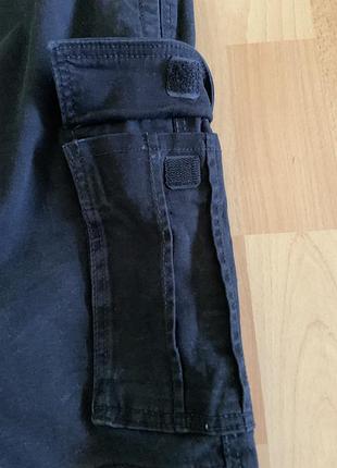 Черные джоггеры карго h&m. 4