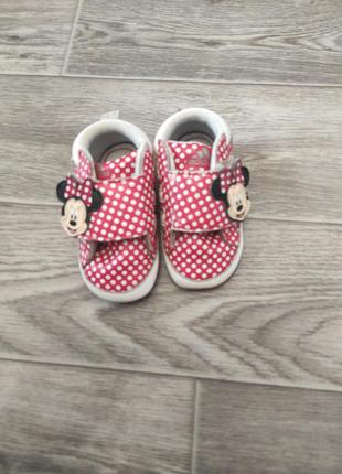 Дитячі кросівки adidas з minnie mouse2 фото