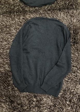 Коттоновый пуловер marks & spencer3 фото