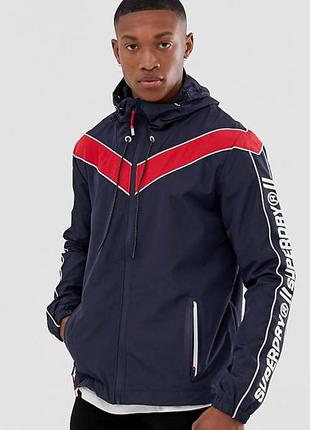 Водонепроницаемая спортивная ветровка куртка superdry