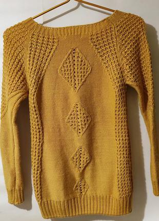 Кофта теплая шерстяная