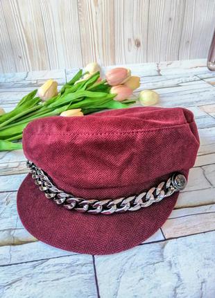 Новогодняя скидка козырёк, козырёк, кепка, фуражка, кепи, картуз с цепью shag