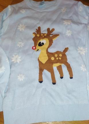 Свитер новогодний