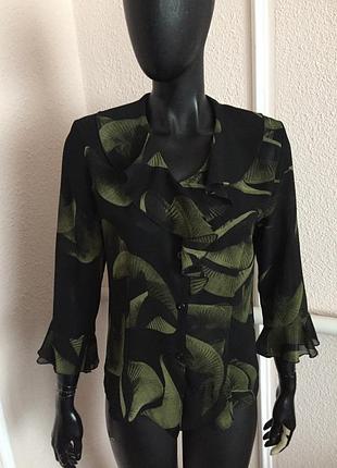 Блуза новая модная рюши воланы