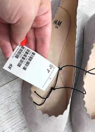 Нові балетки h&m 3