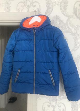 Стильная дутая курта утеплённая