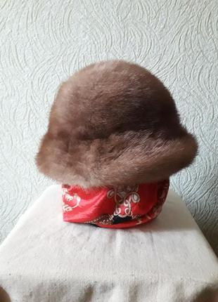 Винтаж винтажная шляпа шапка норковая  норка boutique kates canada