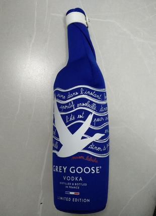 Термо чехол на пляшку grey goose1 фото
