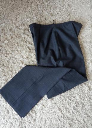 Теплі брюки, класика, шерсть, стрілки, дрес код, marks & spencer