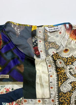Блуза легкая caliban, шелковая4 фото
