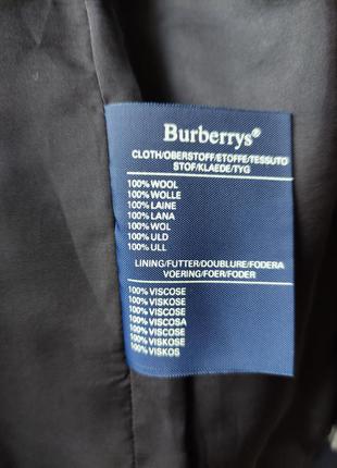 Пиджак в клетку винтажный burberry5 фото