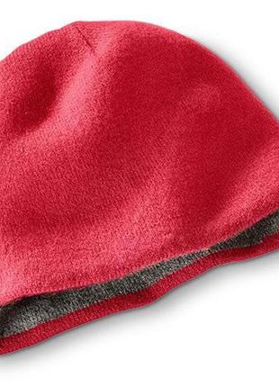 ☘ теплая двухсторонняя шапка от tchibo( германия), размер универсальный4 фото
