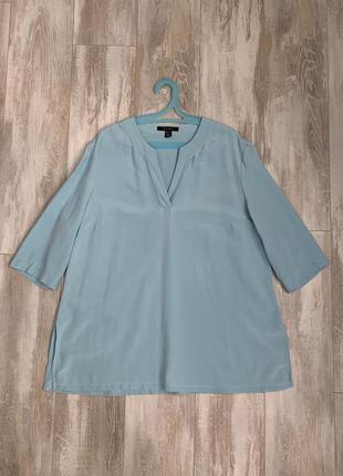 Стильна шовкова блуза із щільного 100% шовку louben.1 фото