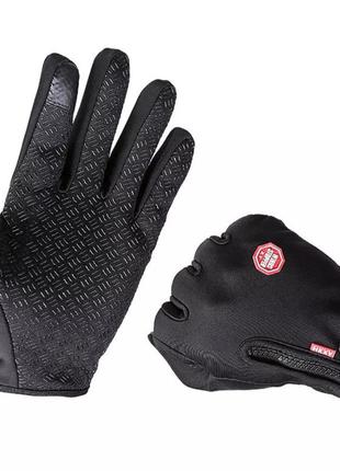 🧤 термоперчатки на флісі. велоперчатки