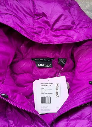 Пуховик marmot women's ama dablam jacket    ❄ зимняя пуховая куртка с капюшоном2 фото