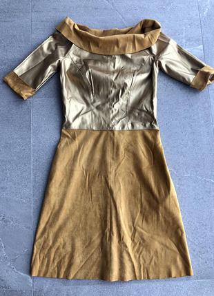 Плаття екошкіра
