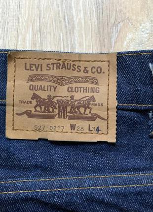 Мужские винтажные зауженые джинсы levis 529 usa7 фото