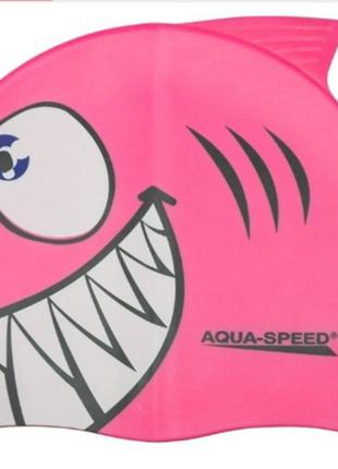 Шапочка для плавання aquaspeed shark