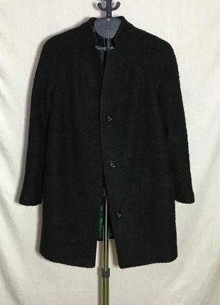 Красиве вовняне пальто бойфренд oversize букле