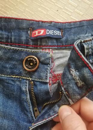 Шорты diesel джинсовые р-р 30, m, s3 фото