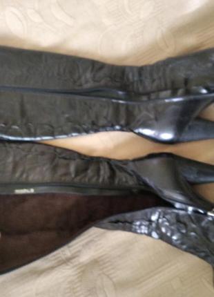 Сапоги демисезон на каблуке 2