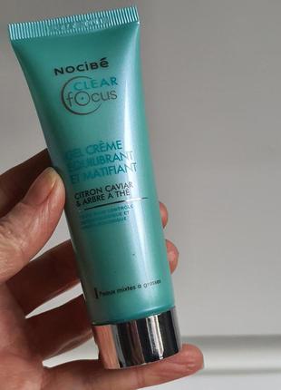 Матирующий крем-гель для лица nocibé gel crème clearfocus1 фото