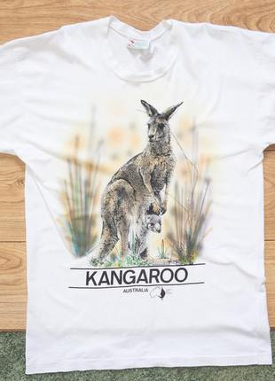 Вінтажна футболка kangaroo australia