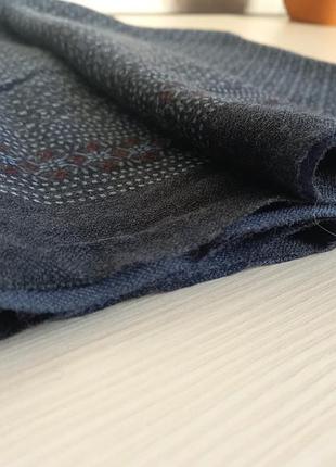 Стильний вовняний шарф, палантин3 фото