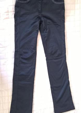 Атласные брюки с утеплённой подкладкой m&k