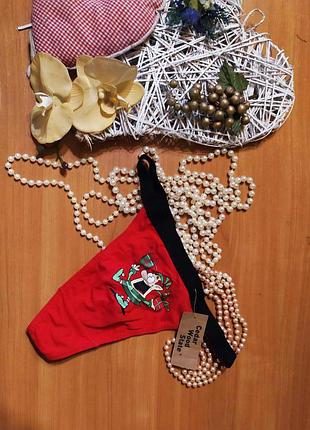 Екслюзив!!! оригінальні мужські труси стрінги в новорічному стилі.cedar wood state. нові