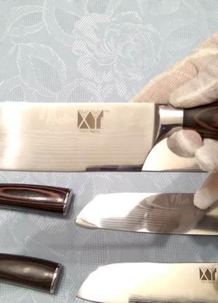 Шеф нож сантоку (длина лезвия 17,8 см)2 фото