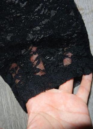 Re legs черные гипюровые капри новые