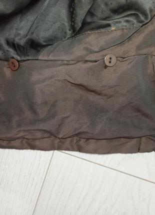 Куртка пуховик з натуральним хутром песця, б/в10 фото