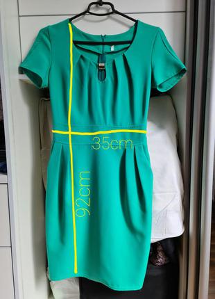 Нарядна бірюзова сукня плаття як нова