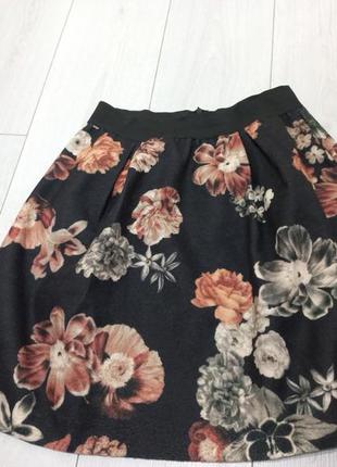 Теплая юбка из флиса