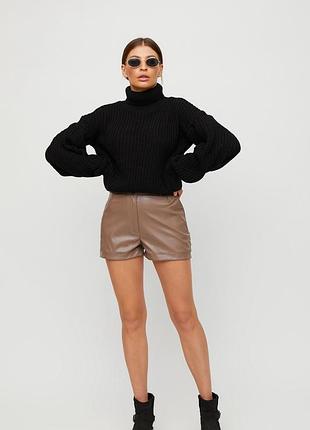 Короткий светр в'язаний topshop