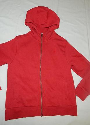 Кофта на змейке капюшонка модная  9 лет