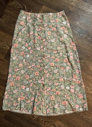 Спідниця на гудзиках