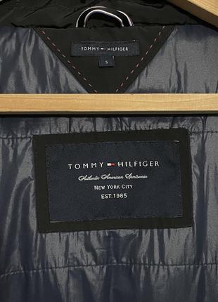 Пуховое пальто пуховик куртка tommy hilfiger(оригинал)р.s-m5 фото