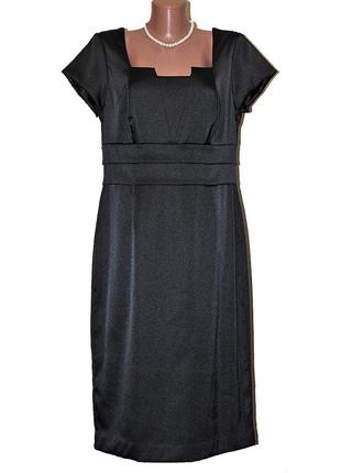 Чорне вечірнє плаття-футляр savoir нове з паперовою биркою