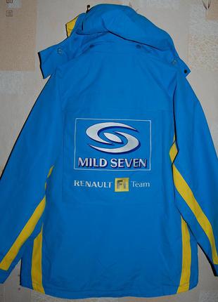 Куртка командная, renault f1 team mild seven, редкий оригинал, коллекционная, на 52-54 р-р, l2 фото