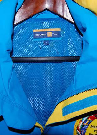 Куртка командная, renault f1 team mild seven, редкий оригинал, коллекционная, на 52-54 р-р, l6 фото