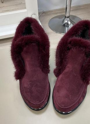 Бордорвые красивые хайтопы norka 🐀опушка норка осень зима3 фото