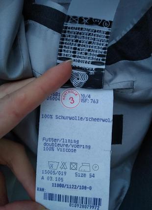 Пиджак baumler | піджак розмір 54 | матеріал шерсть10 фото