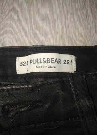 Черные джинсы pull&bear3 фото